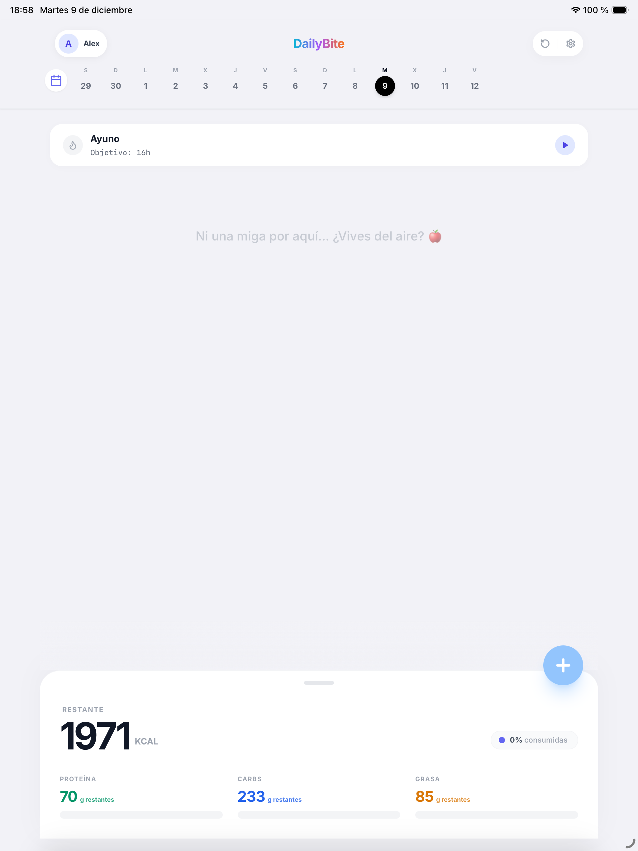 DailyBite - Screenshot 4 showing product features and functionality
