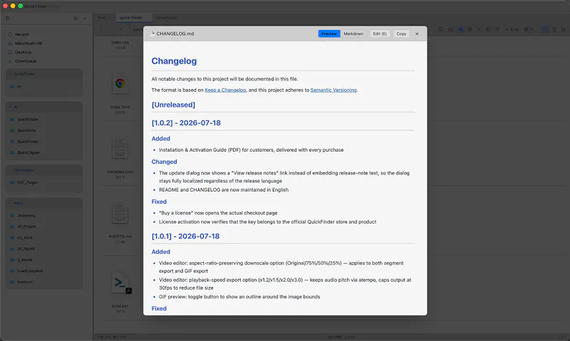 QuickFinder screenshot 3