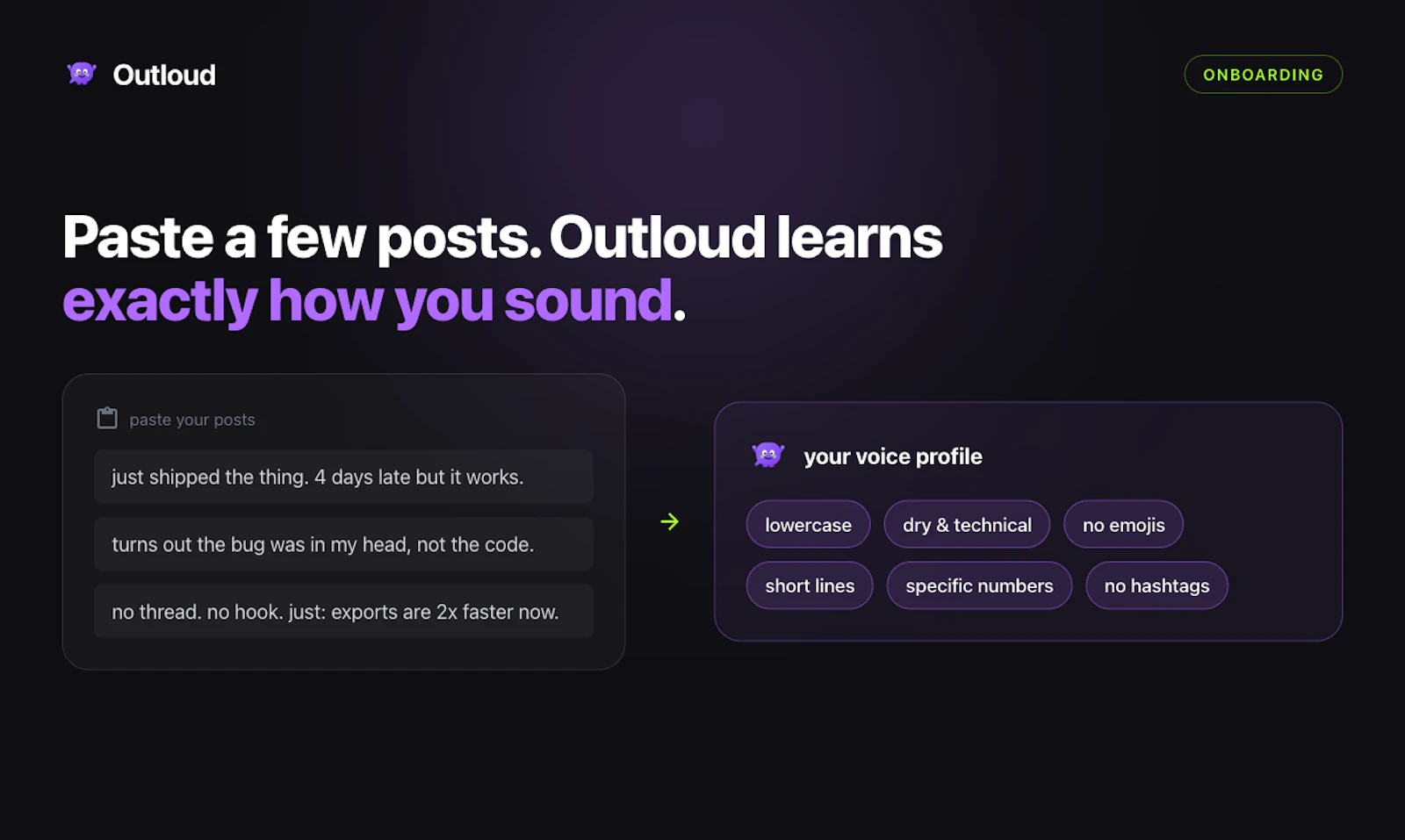 Outloud screenshot 4