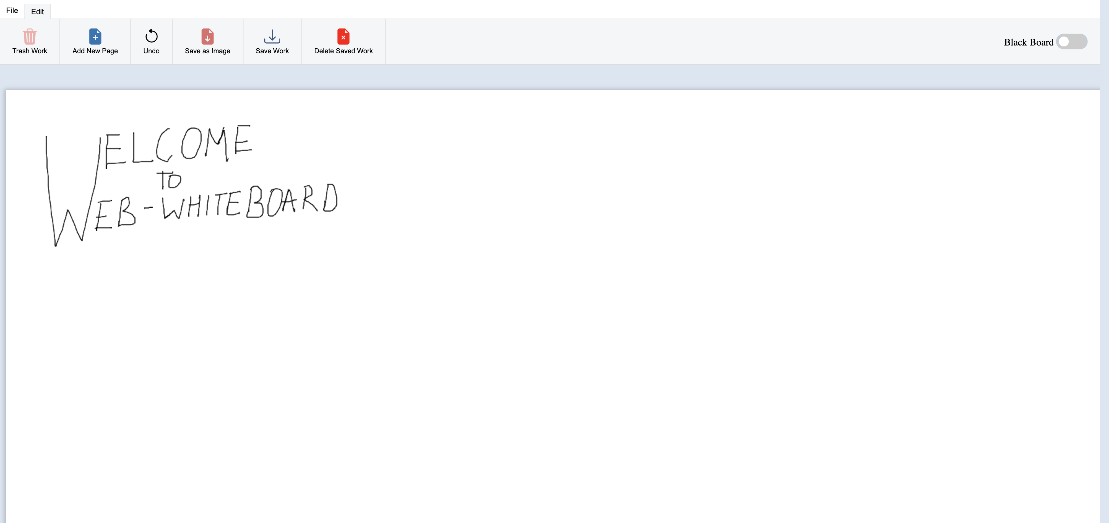 Web Whiteboard gallery image