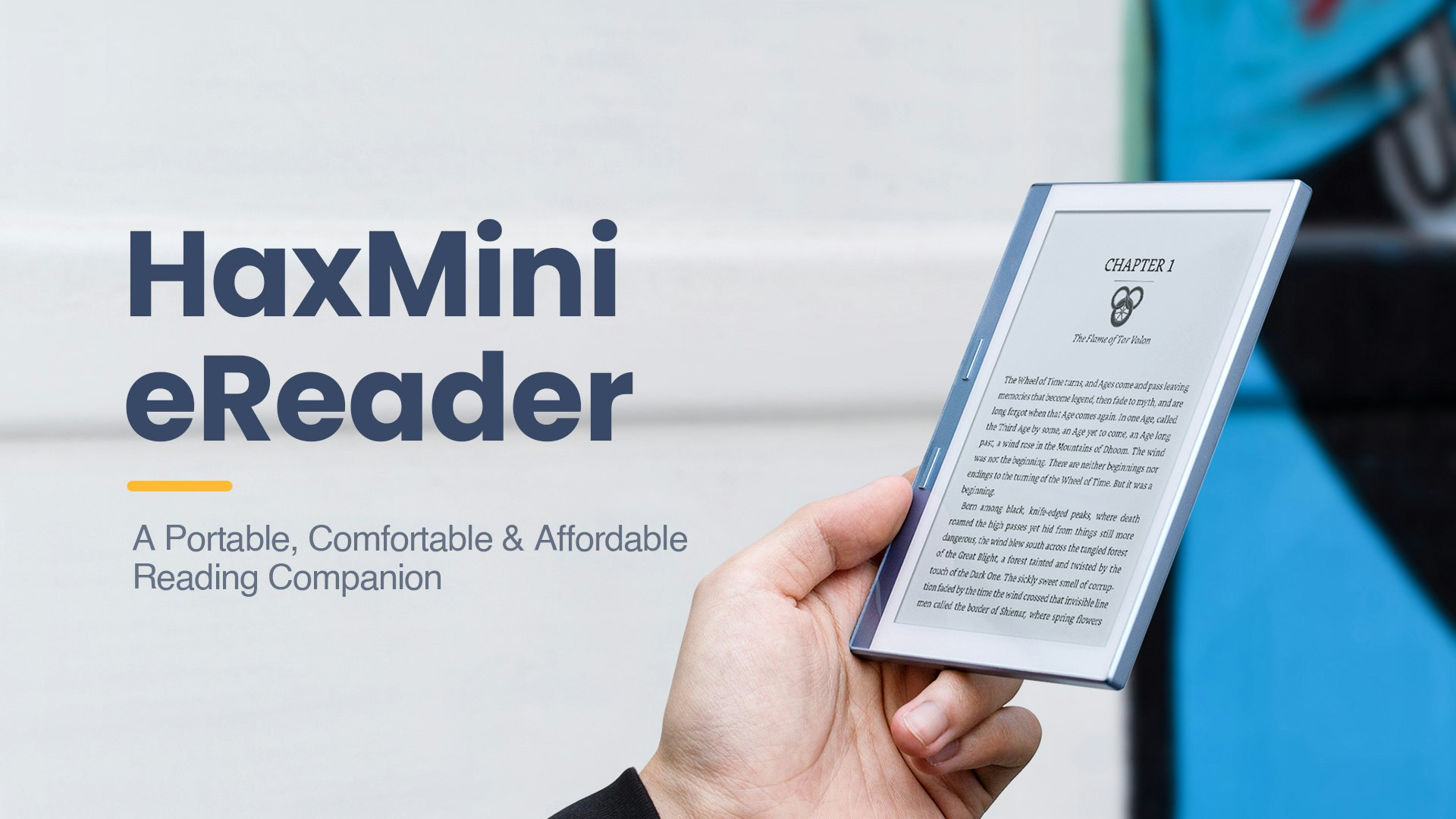 وسائط Haxmini Ereader - محمولة ومريحة وبأسعار معقولة 1