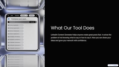 LinkedIn Content Generator AI Extension gallery image
