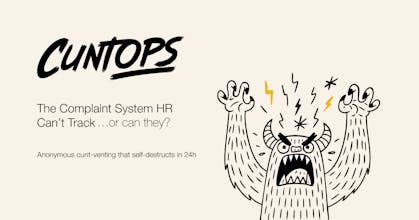 CuntOps - The Anonymous SaaS Rage Void gallery image