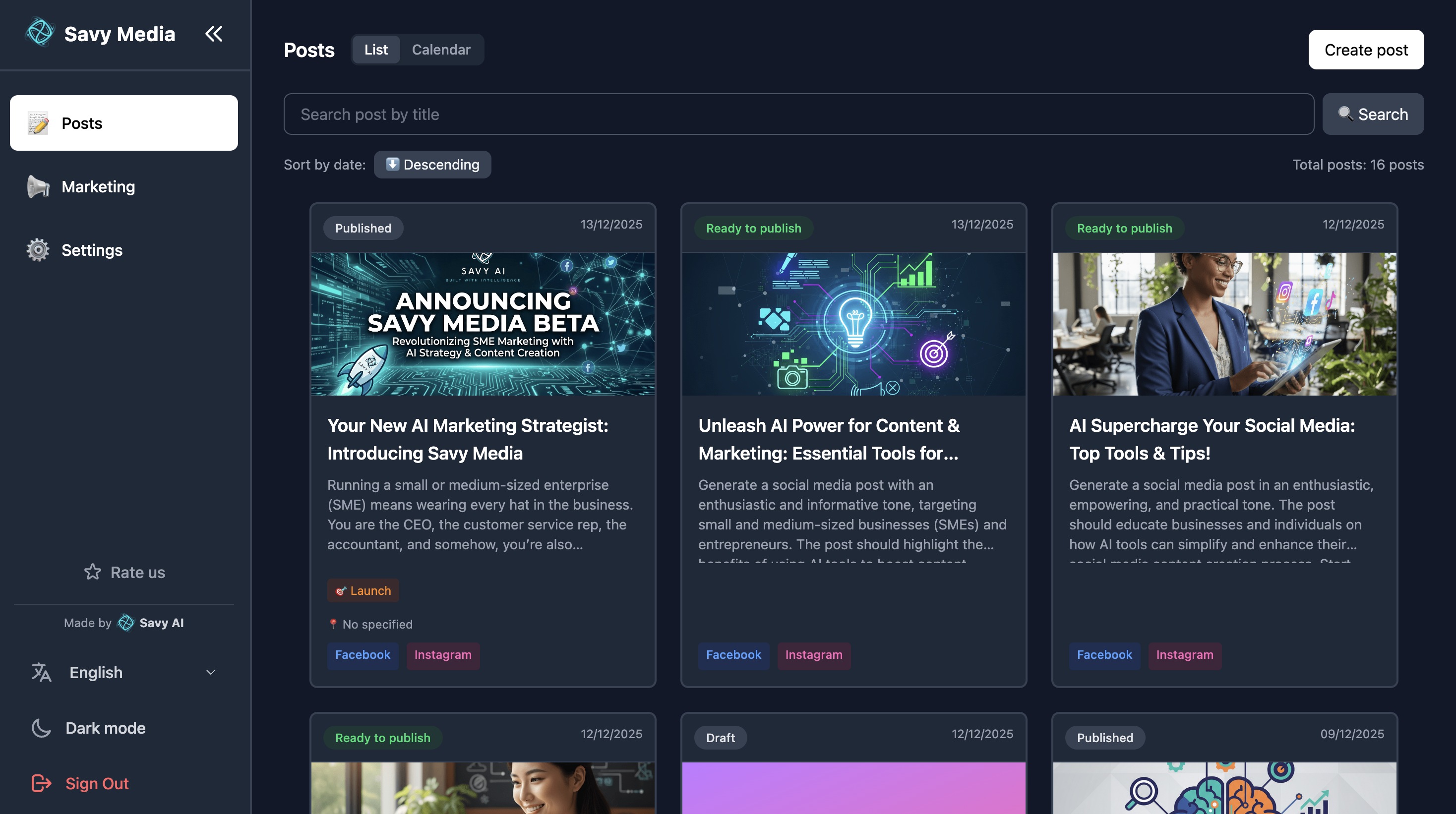 Savy Media gallery image