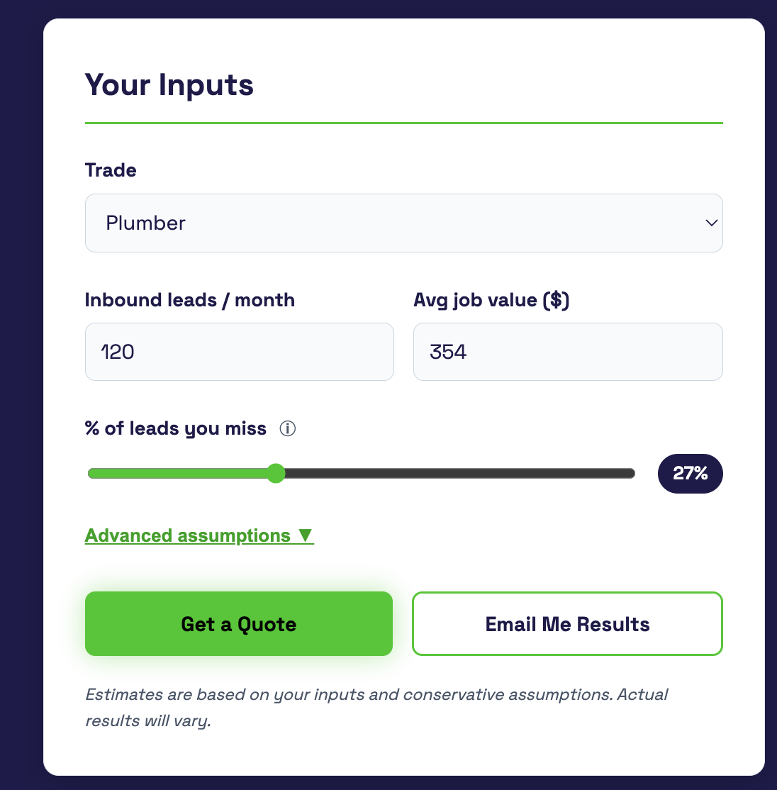 Revenue Calculator (by GainWrk) gallery image
