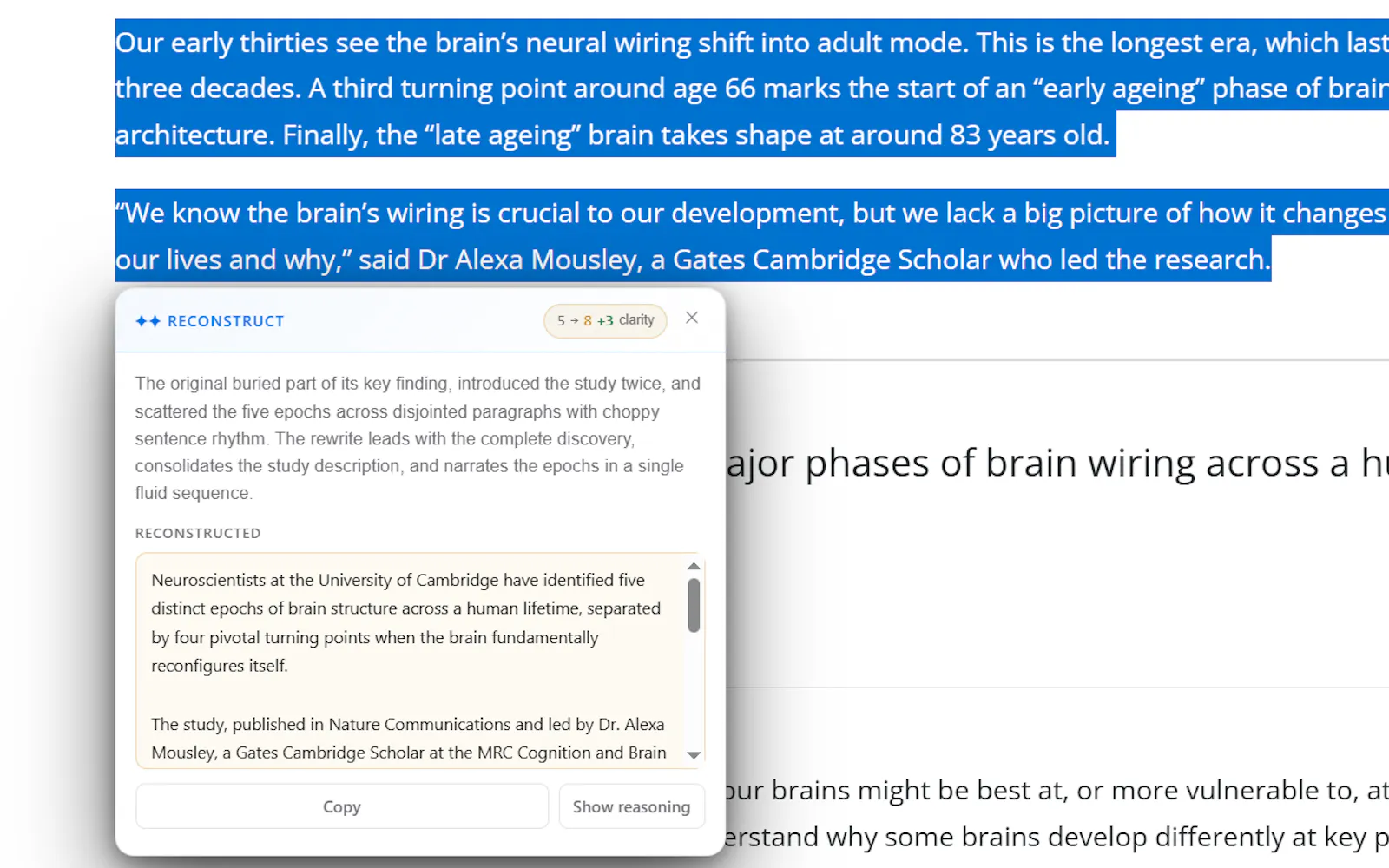 WriteAli screenshot 2