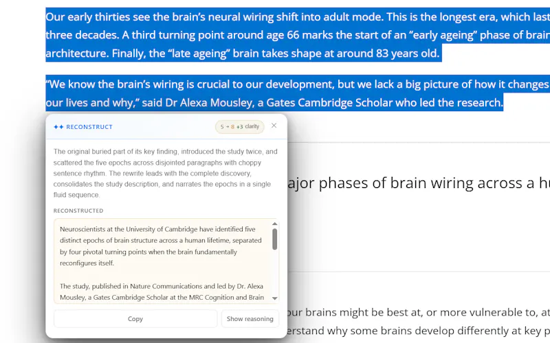 WriteAli screenshot 2