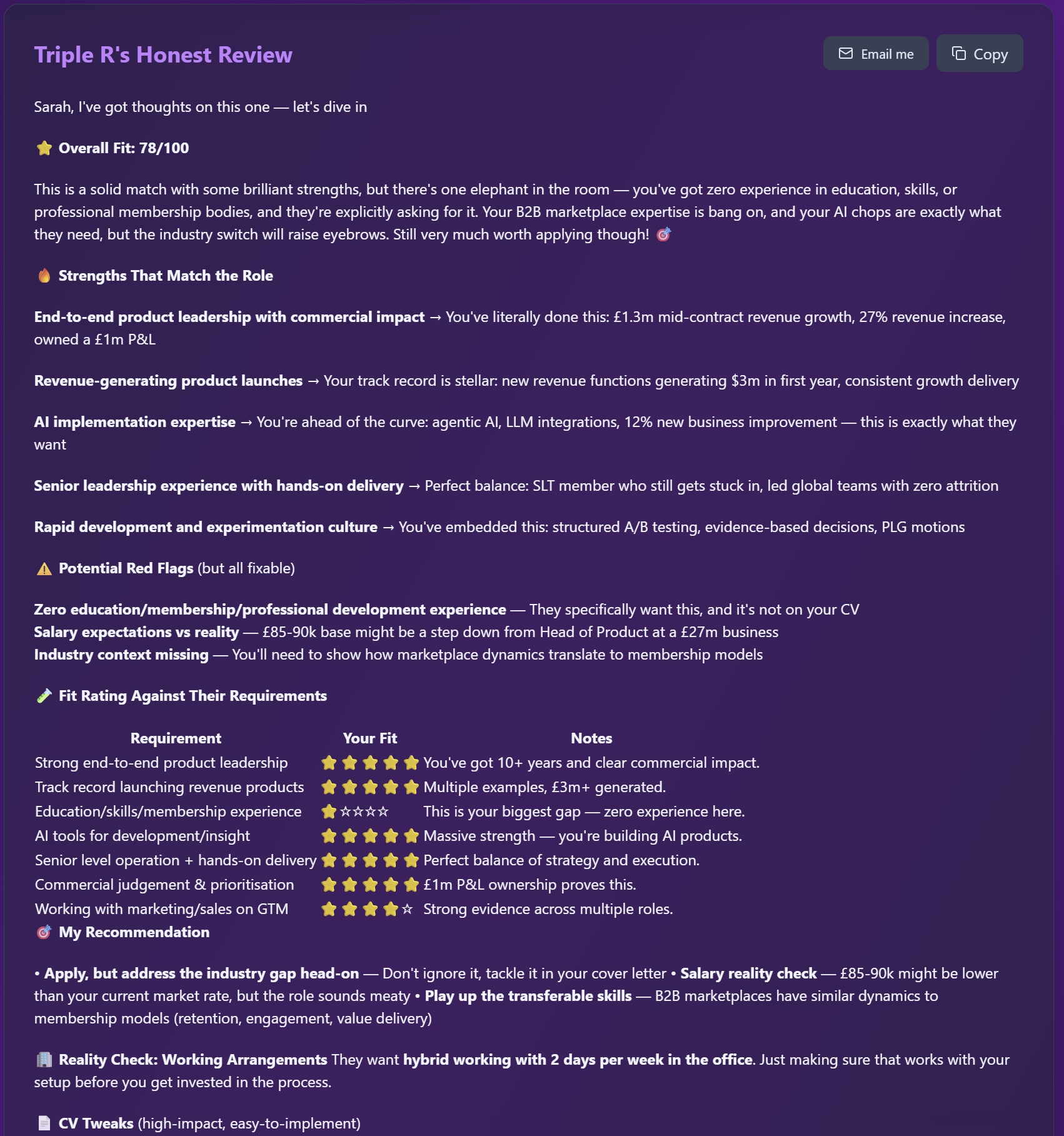 Triple R (Recruiter Resume Reviewer) gallery image