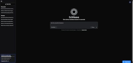 SciWeave gallery image