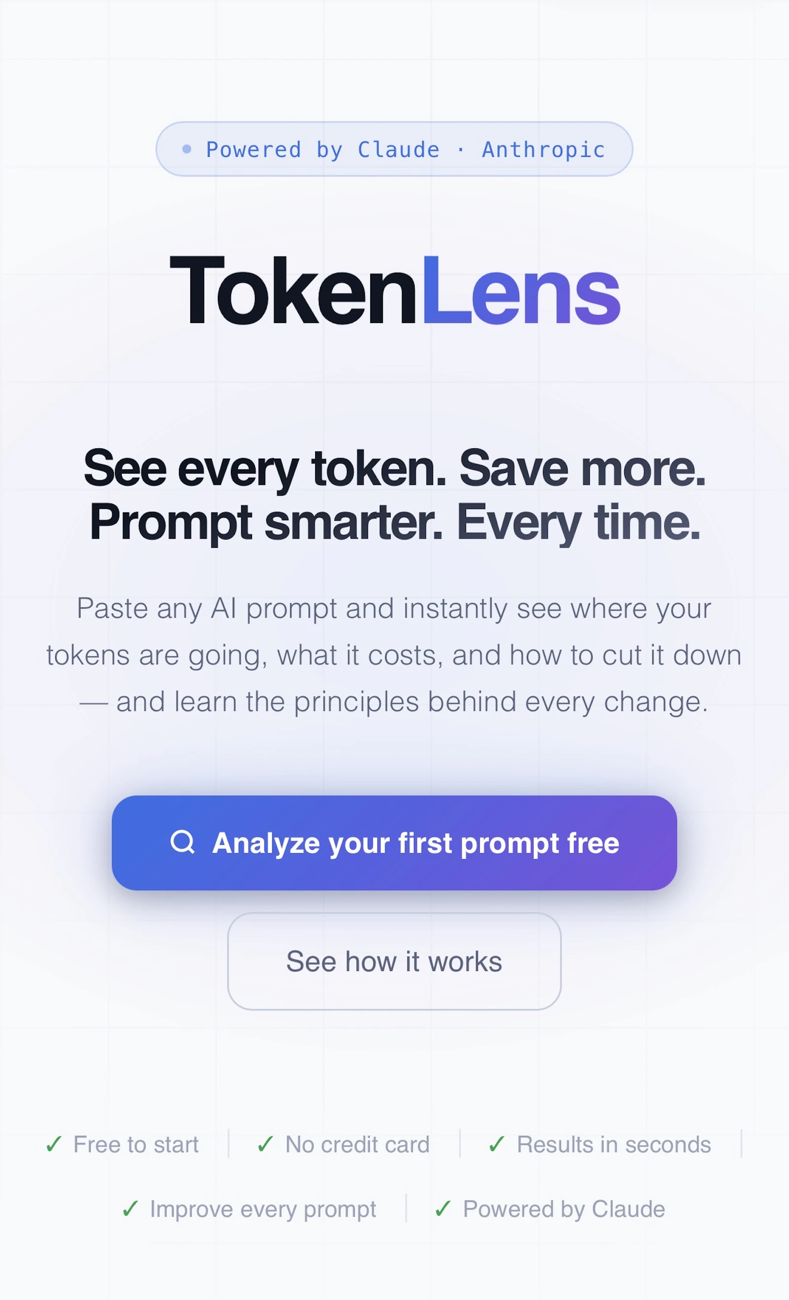 TokenLens screenshot 1
