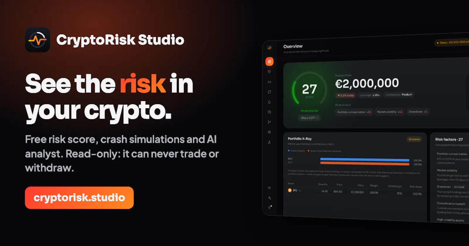 CryptoRisk Studio screenshot 5