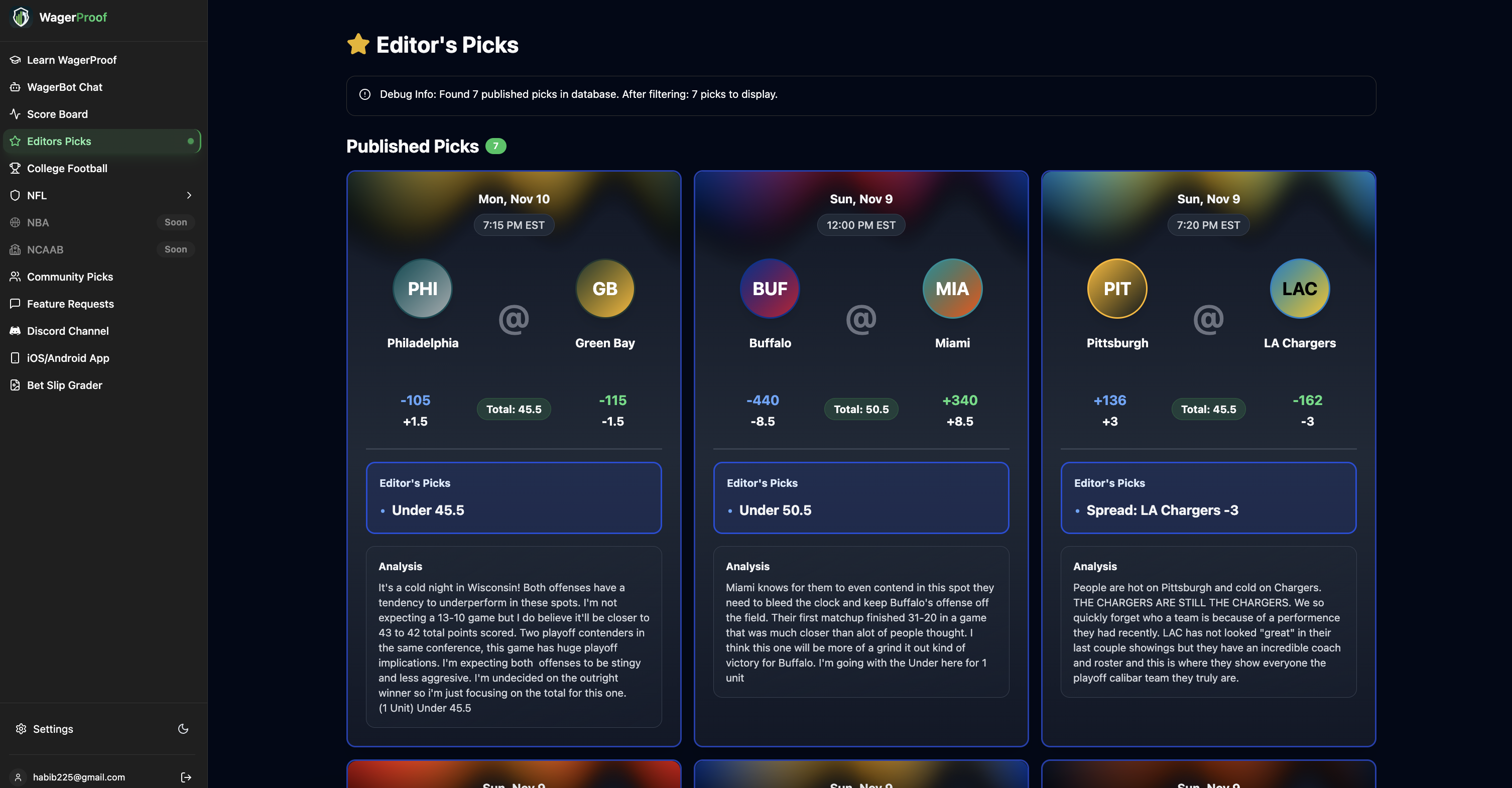 WagerProof - Screenshot 3 preview
