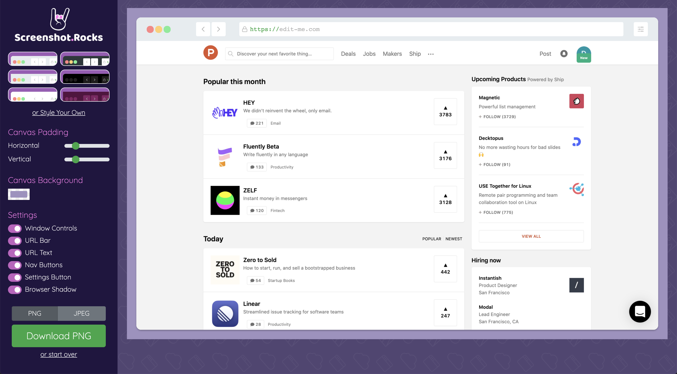 Screenshot.rocks gallery image