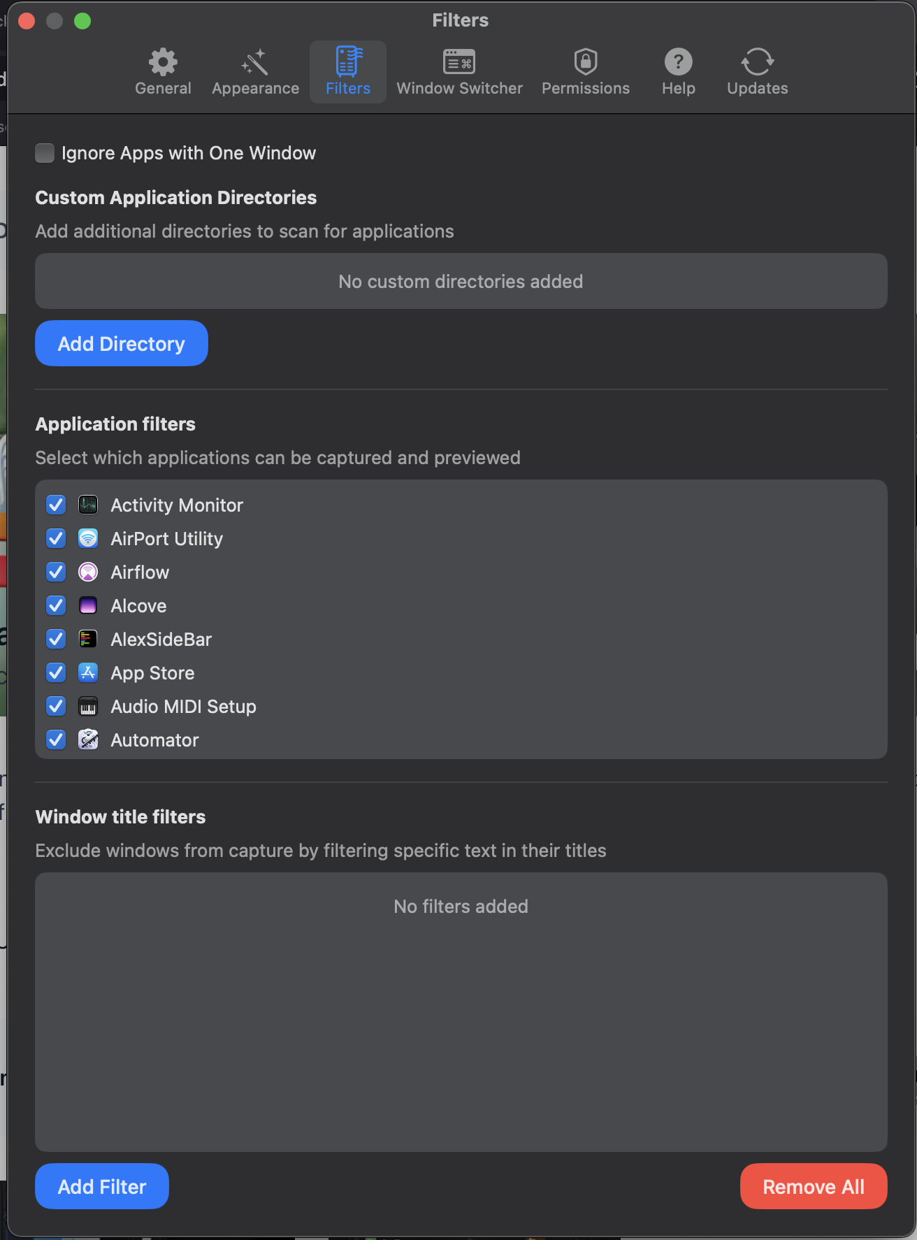 Rıhtım - MacOS için Pencere Gözme ve Alt-Sab işlevselliği medya 7