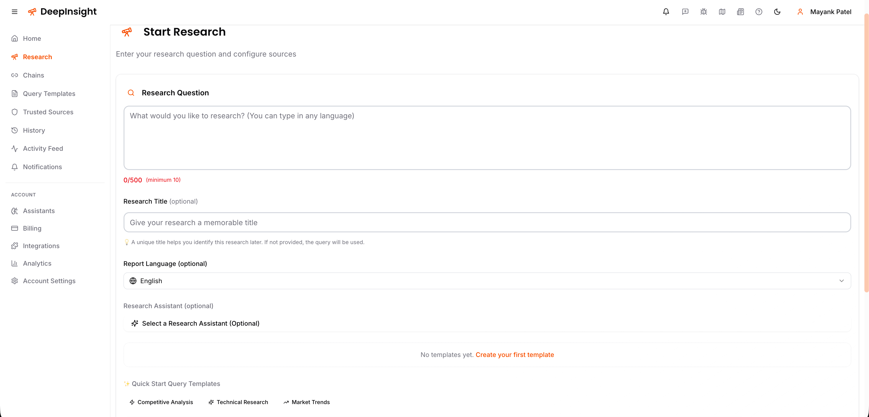 DeepInsight Platform gallery image