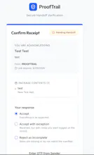 ProofTrail™ gallery image