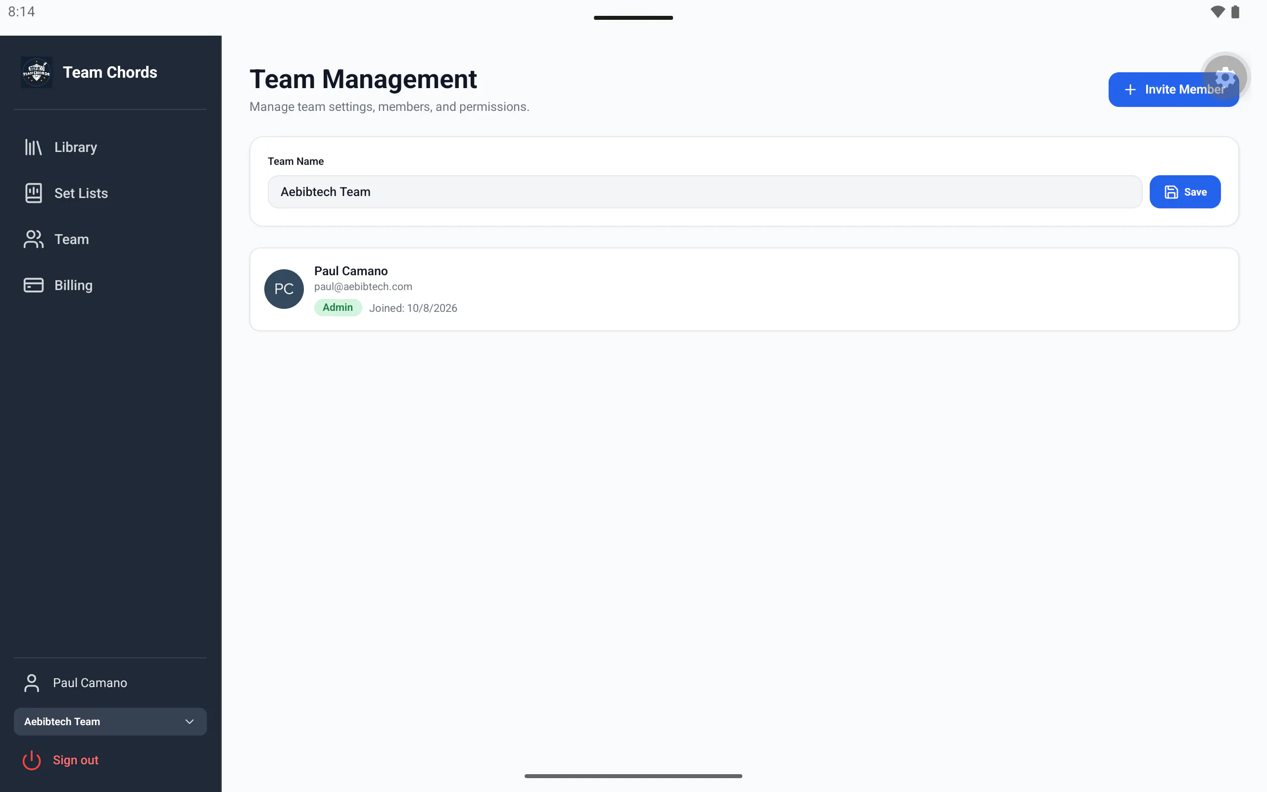 Team Chords gallery image
