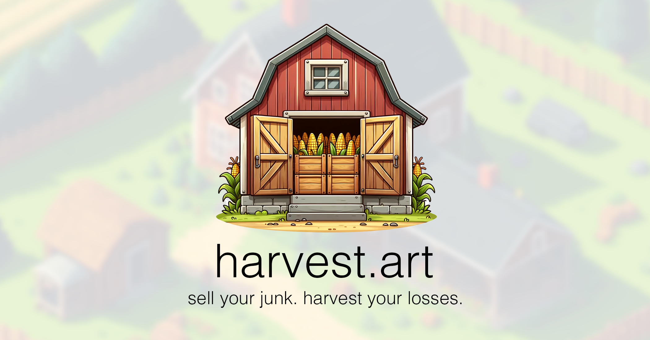 Harvest.art - Main screenshot showing features and interface