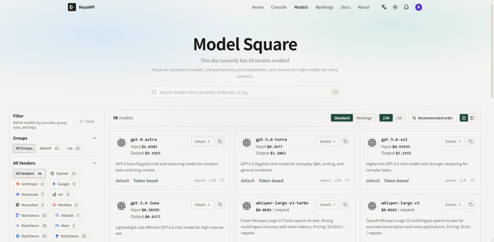 KeyoAPI screenshot 1