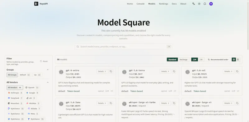 KeyoAPI screenshot 1