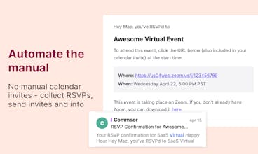 Commsor Virtual Event Management gallery image