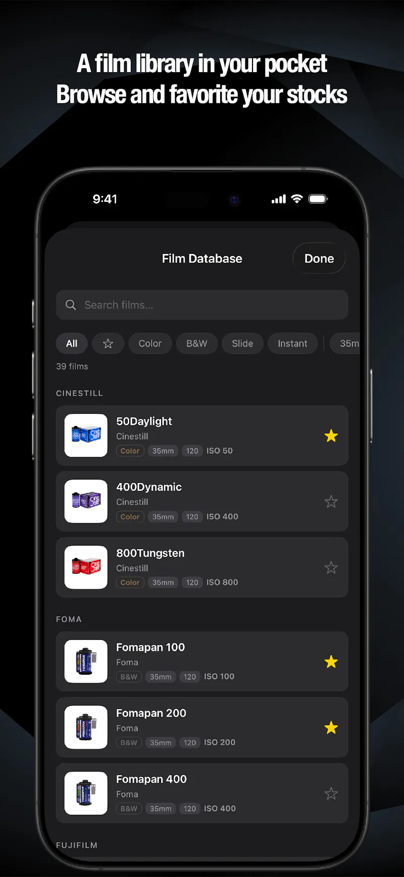 FilmLog screenshot 3