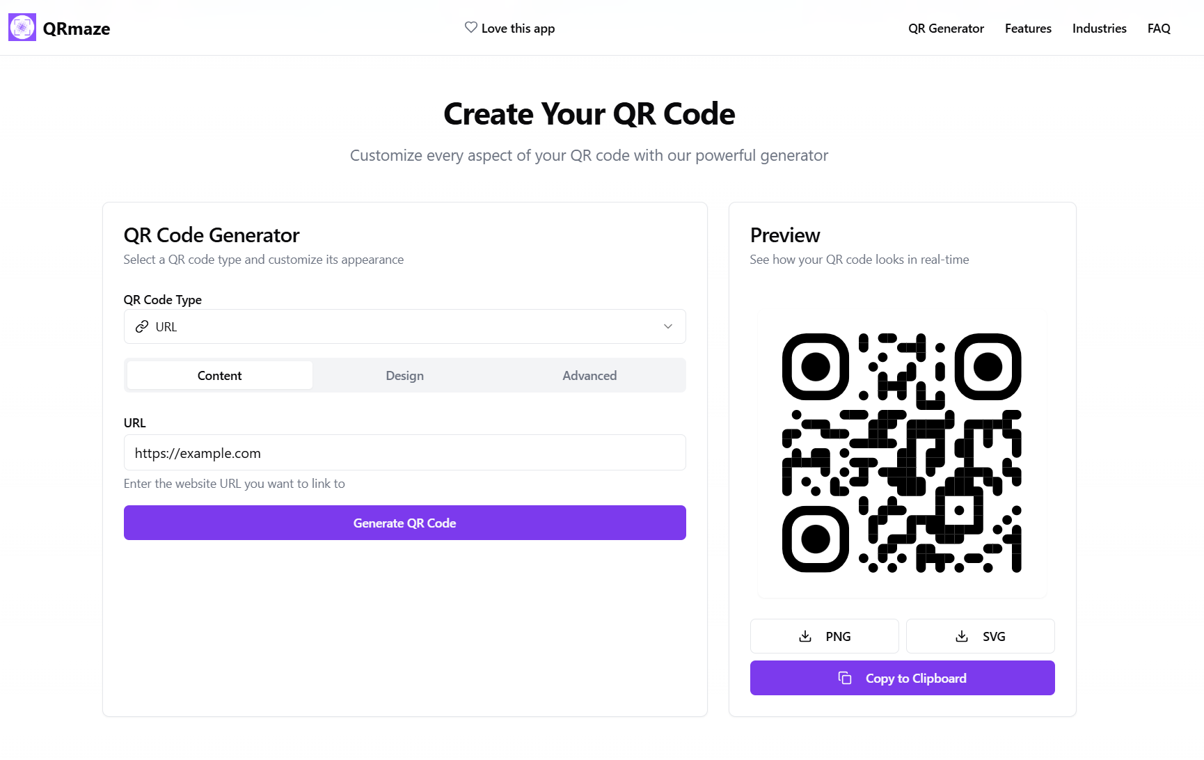 Qrmanze - Ücretsiz çarpıcı özel QR kodları oluşturun medya 2