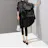 Plus Size Irregular Batwing Loose Shirt
