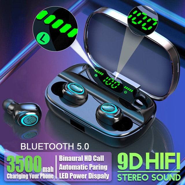 Bluetooth Wireless Waterproof Earphones