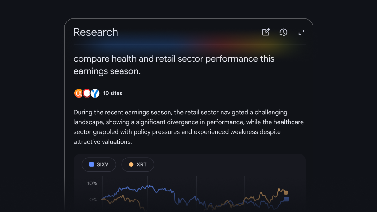 Mídia 2 de Google Finance Beta - Mergulhe no mundo das finanças com idéias movidas a IA