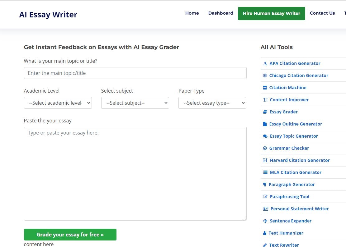 AI Essay Writer gallery image