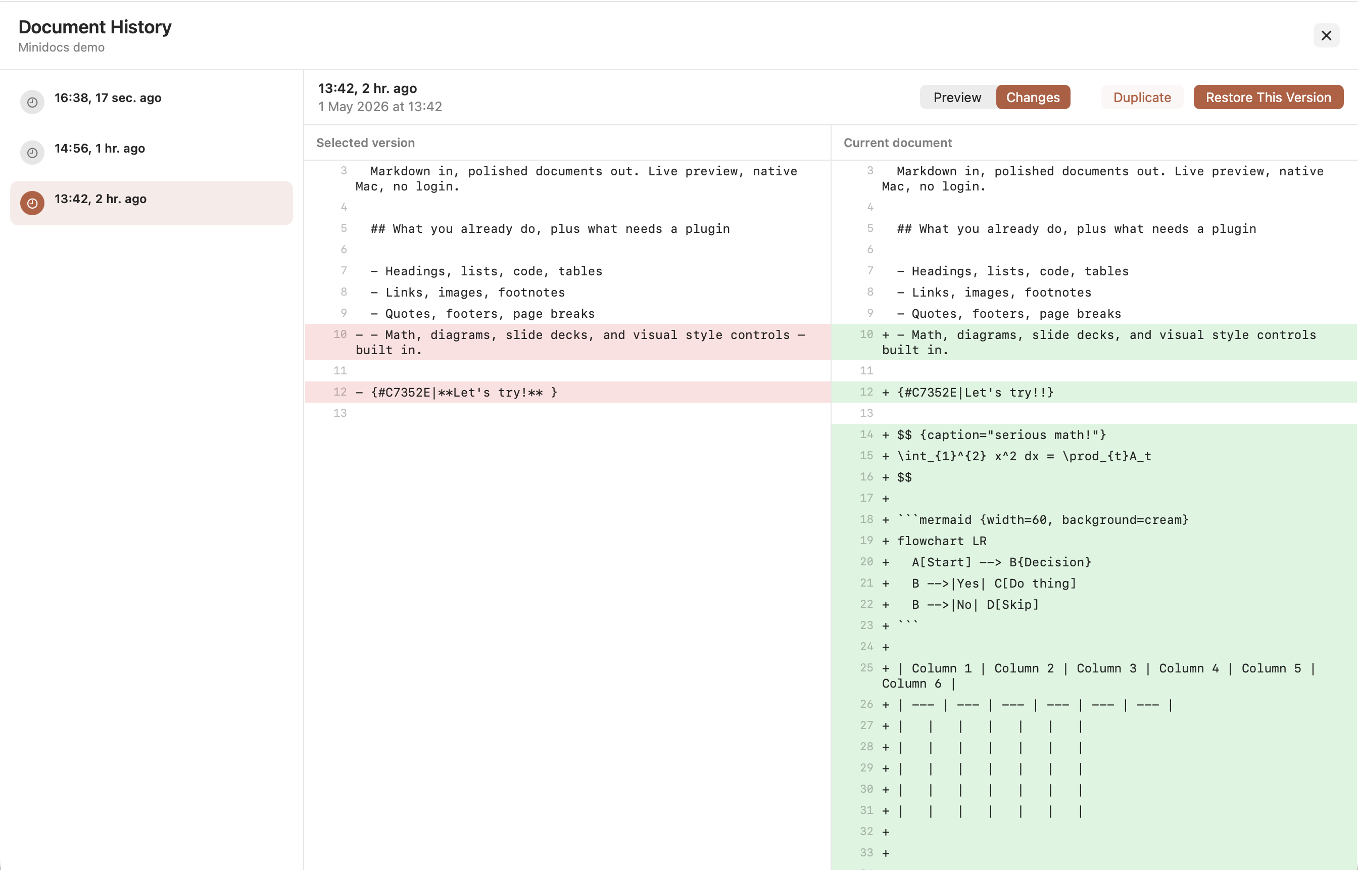 Minidocs gallery image