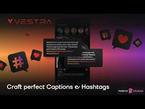 Vestra Insta Caption & Hashtag Generator gallery image