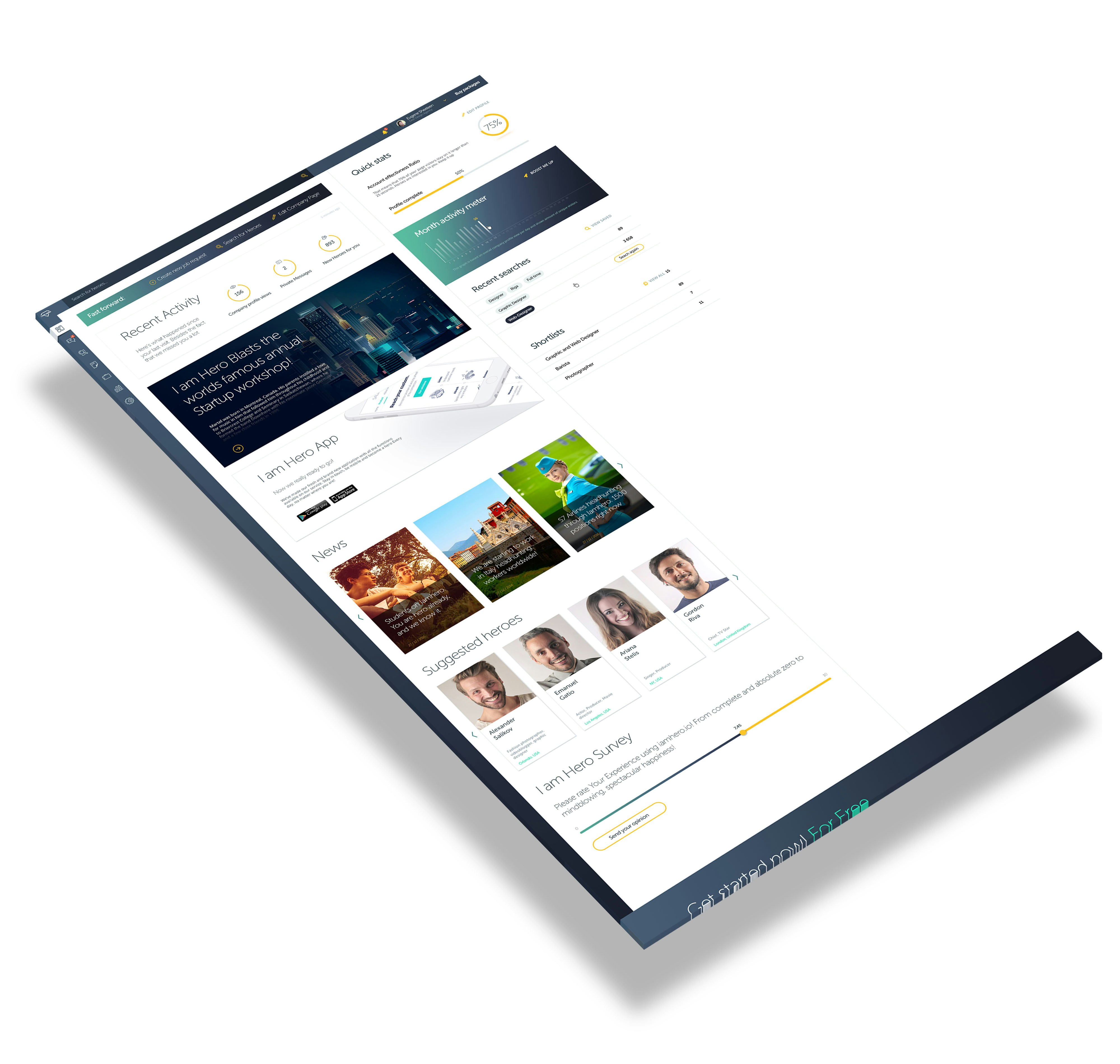 IAMHERO Online Resume gallery image