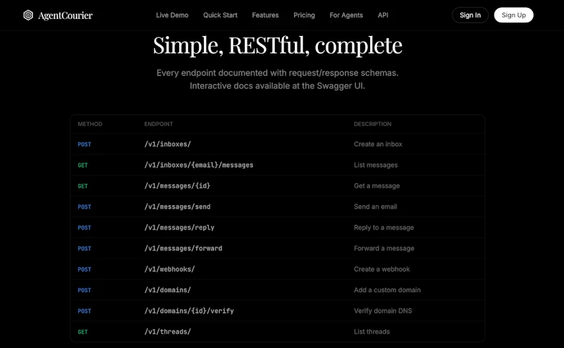 AgentCourier screenshot 4