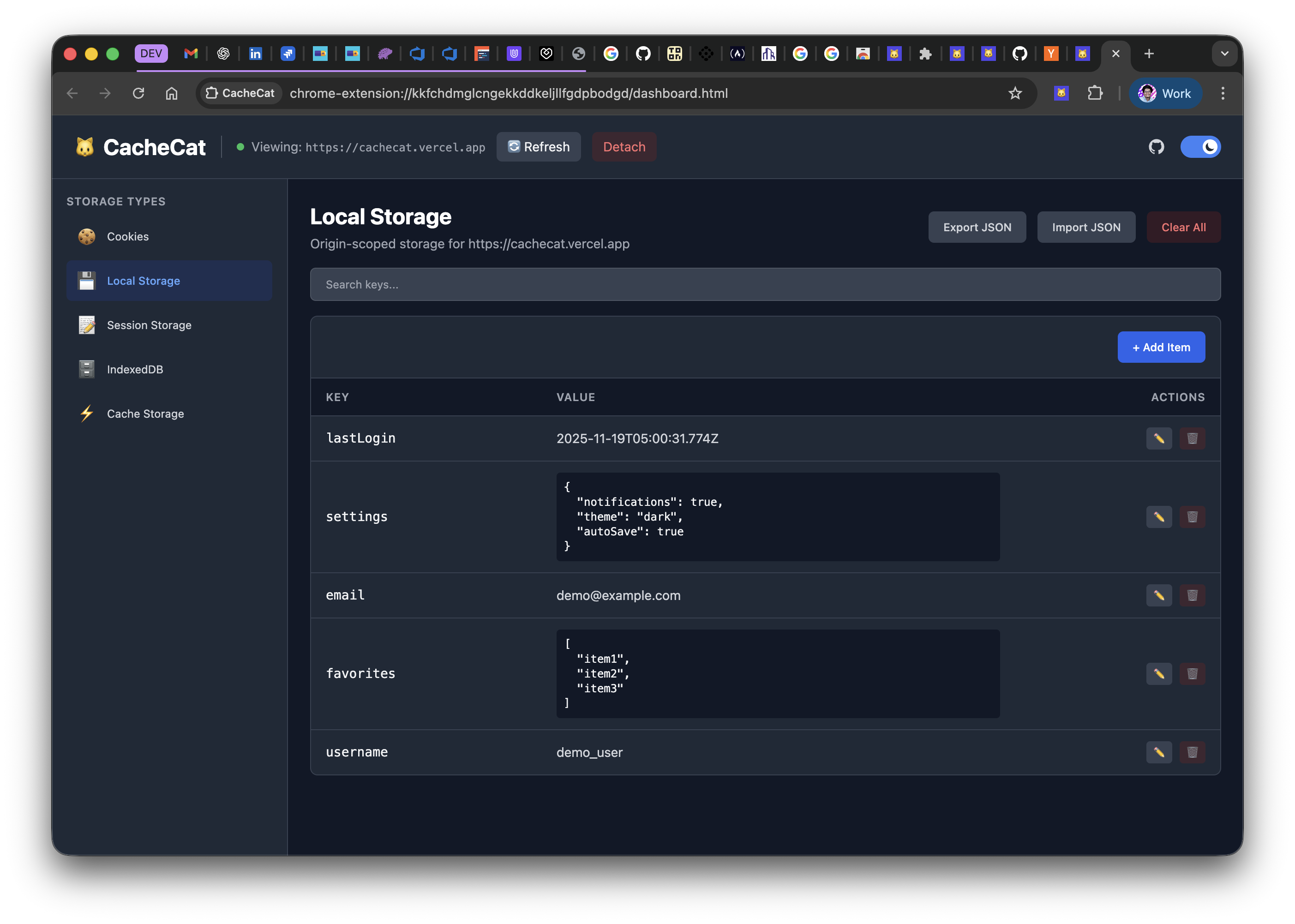 CacheCat - Screenshot 3 showing product features and functionality