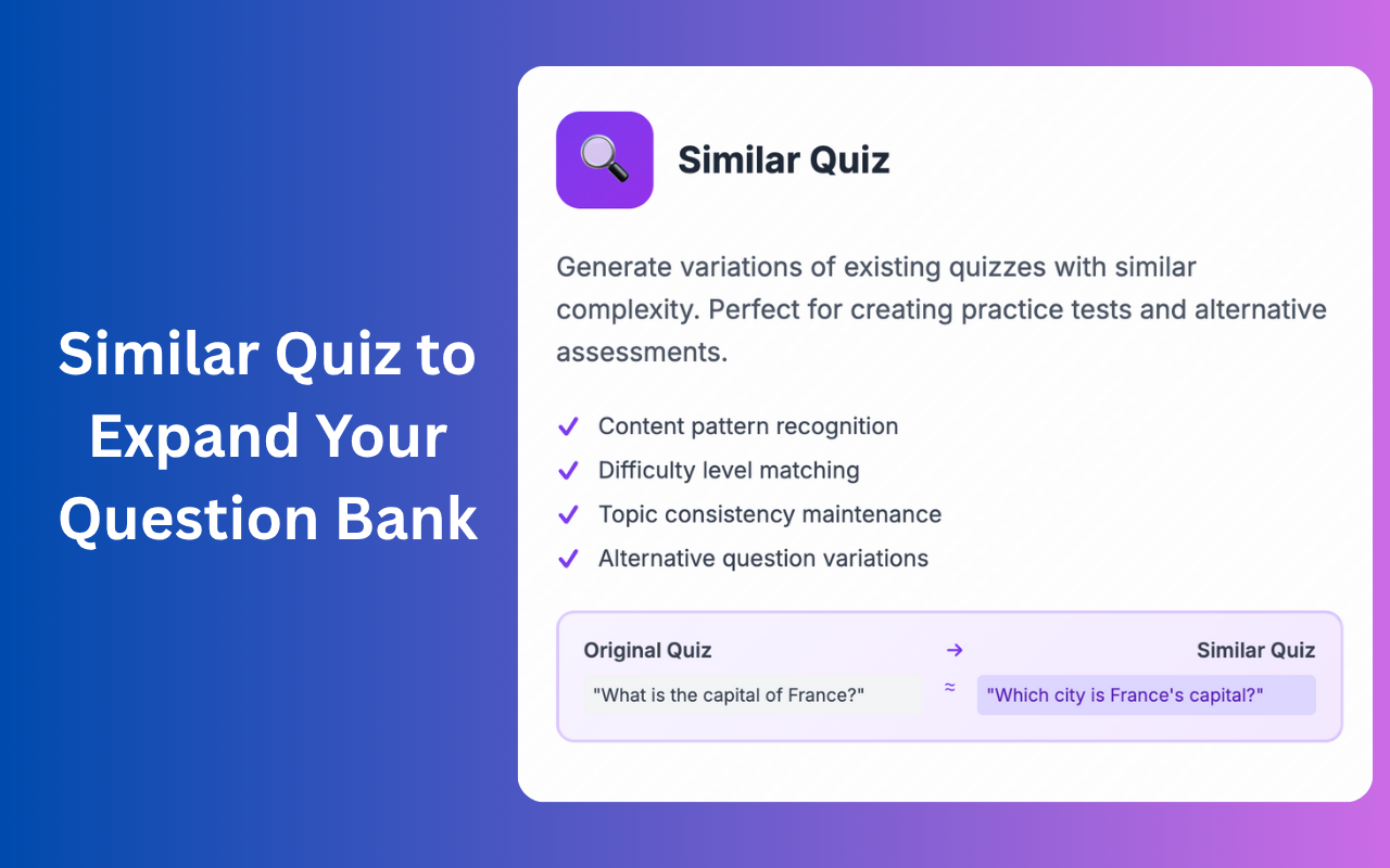 DODOGENAI Generate Quizzes with AI gallery image