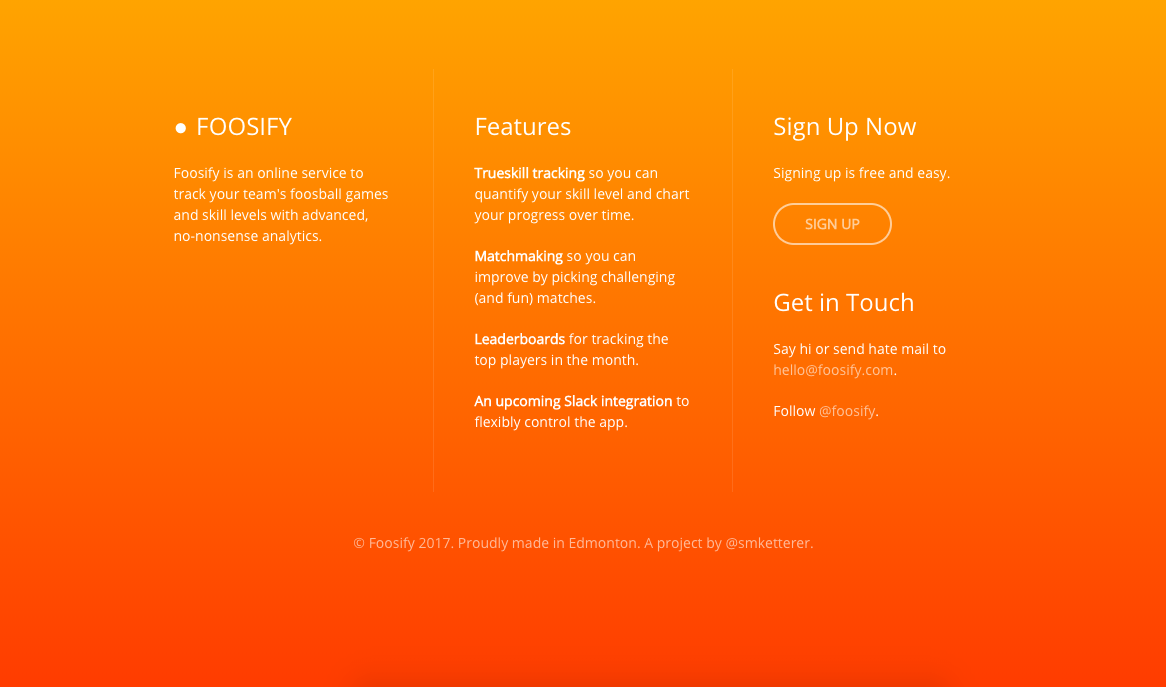 Foosify gallery image