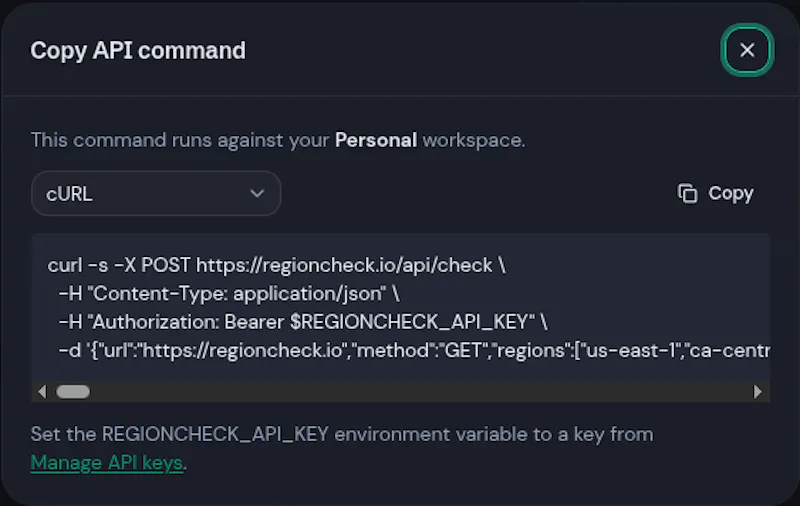 RegionCheck - Global Cloud Monitoring screenshot 6