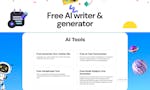 Free AI Writing & Generators Tools image