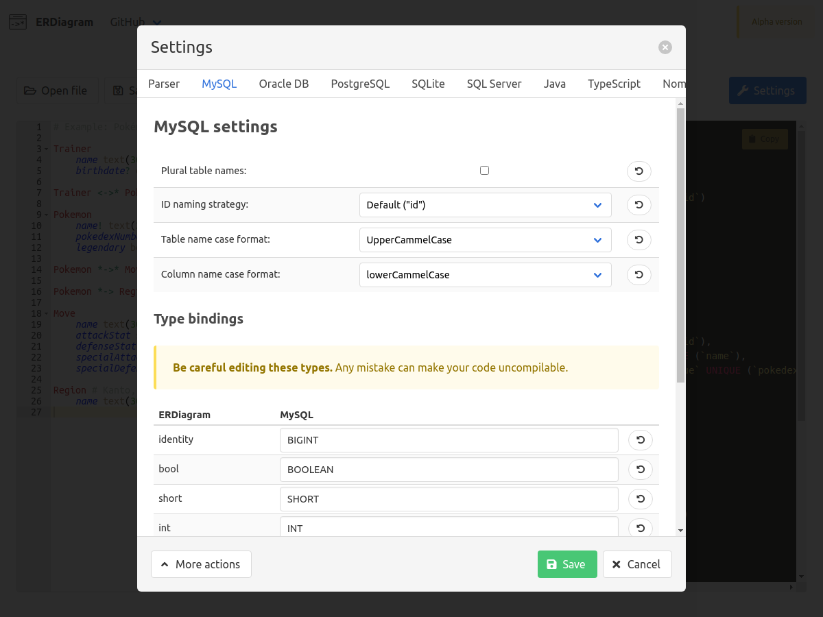 ERDiagram gallery image