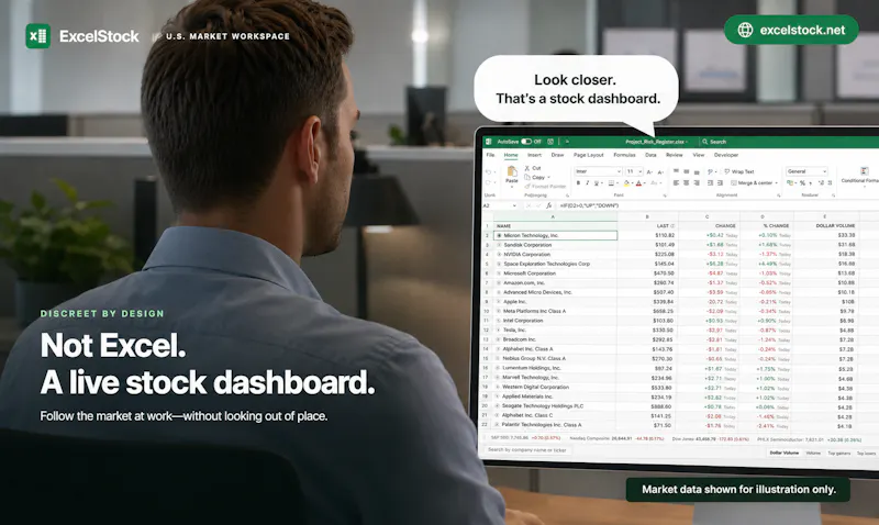 ExcelStock screenshot 1