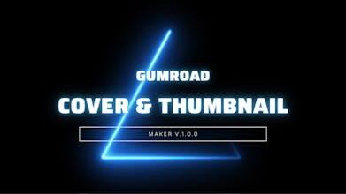 Gumroad Cover & Thumbnail Maker V.1.0.0 gallery image
