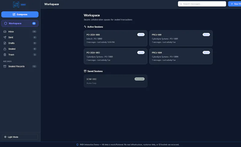 INBX screenshot 3