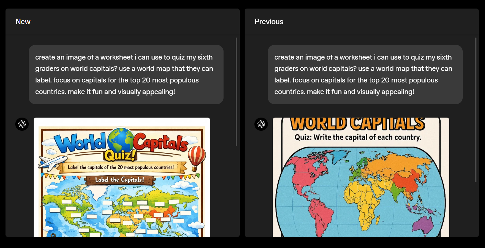 ChatGPT Images - Screenshot 5 showing product features and functionality