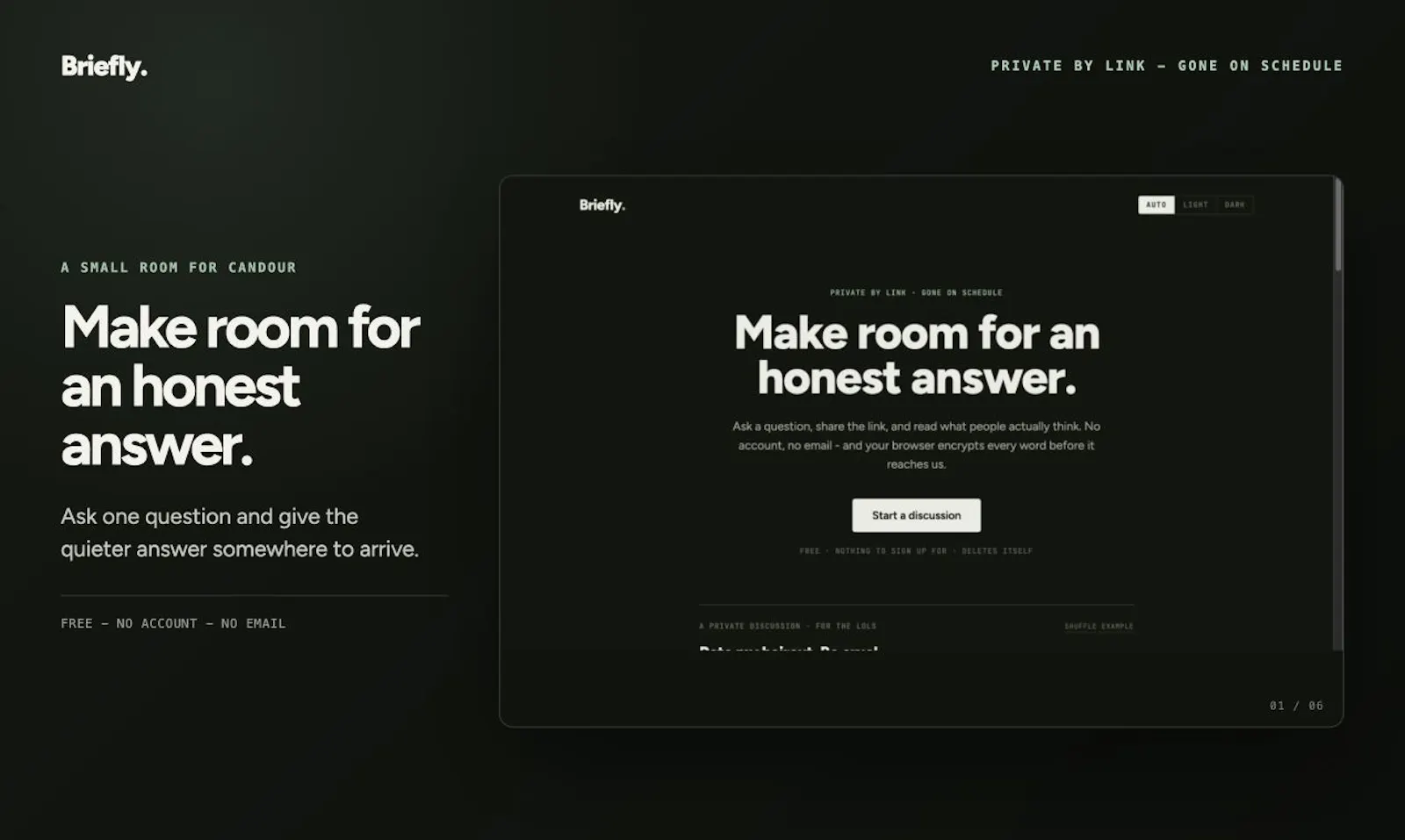 Briefly screenshot 2