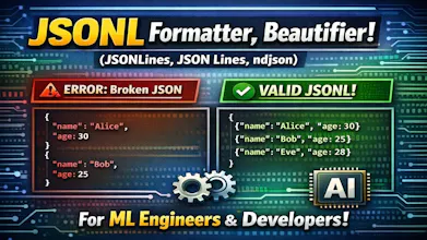 Quick JSONL Formatter gallery image
