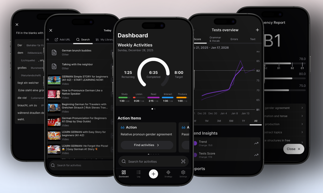 Lemmelingo: Language tracker on steroids gallery image