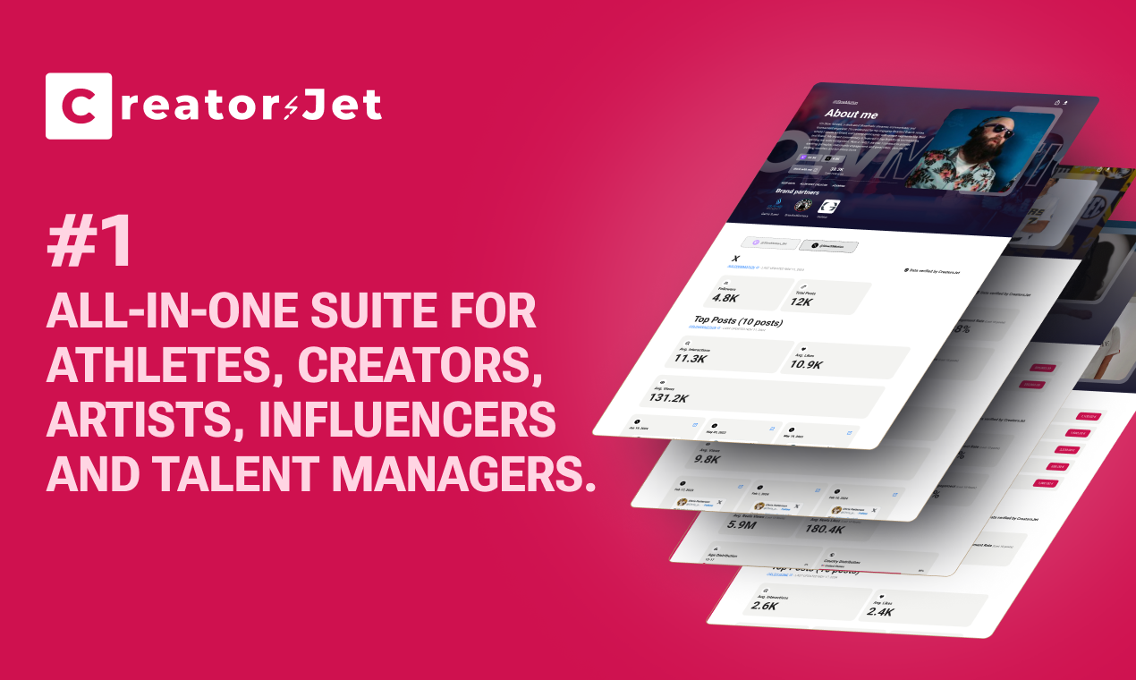 وسائط CreatorsJet - منصة أعمال الكل في واحد لمبدعو المحتوى 1