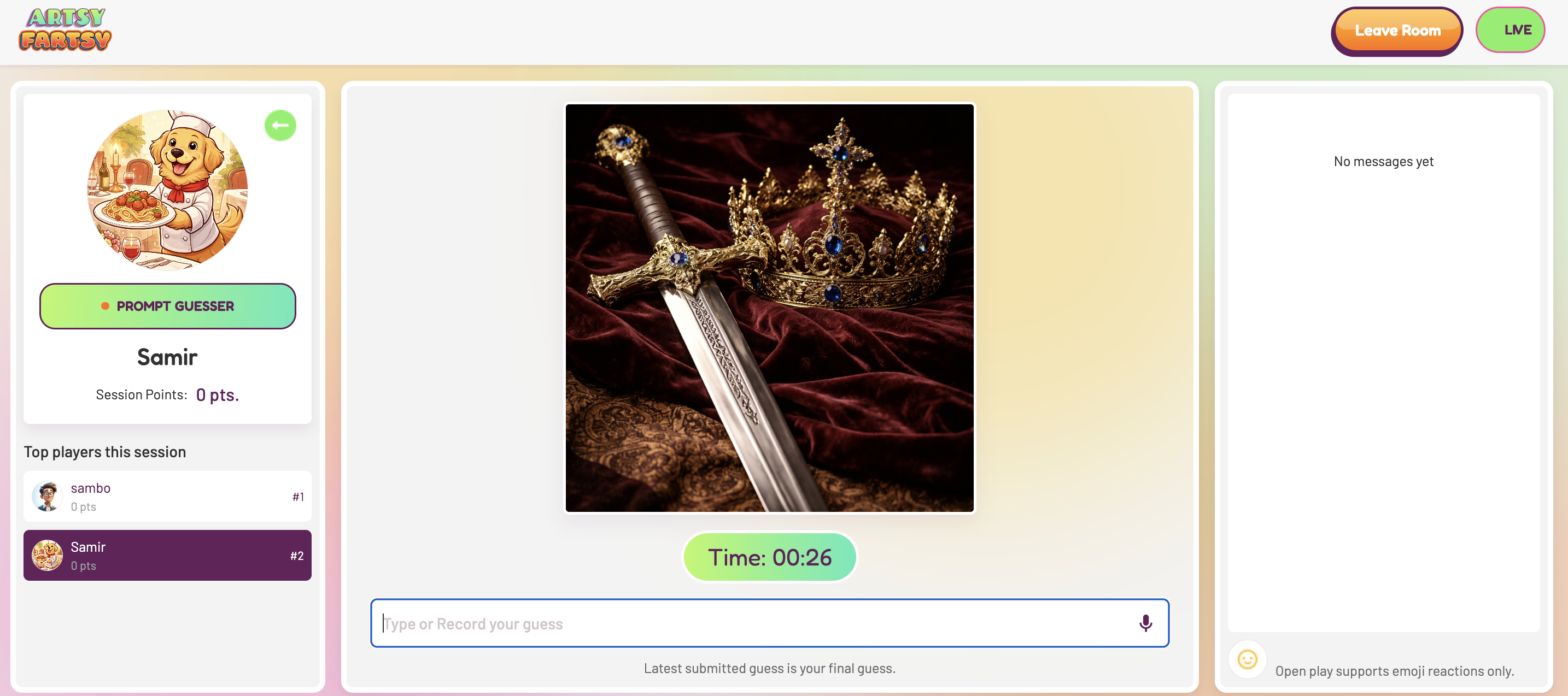 Artsy Fartsy gallery image